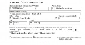 Vzor pre KK
